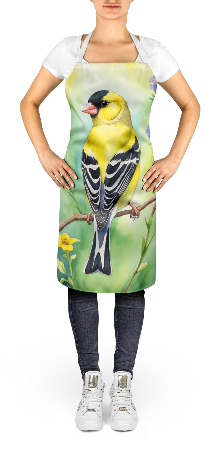 American Goldfinch Apron – Artist-Designed Kitchen, BBQ & Craft Apron