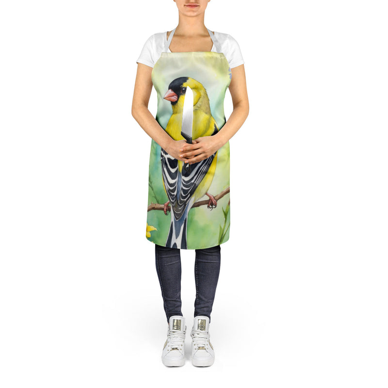 American Goldfinch Apron – Artist-Designed Kitchen, BBQ & Craft Apron