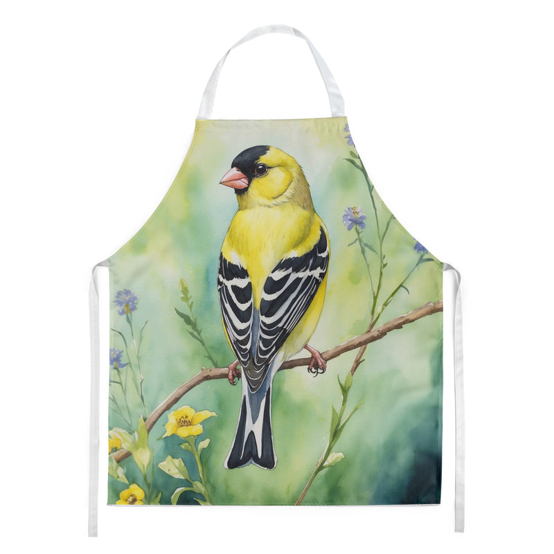 American Goldfinch Apron – Artist-Designed Kitchen, BBQ & Craft Apron