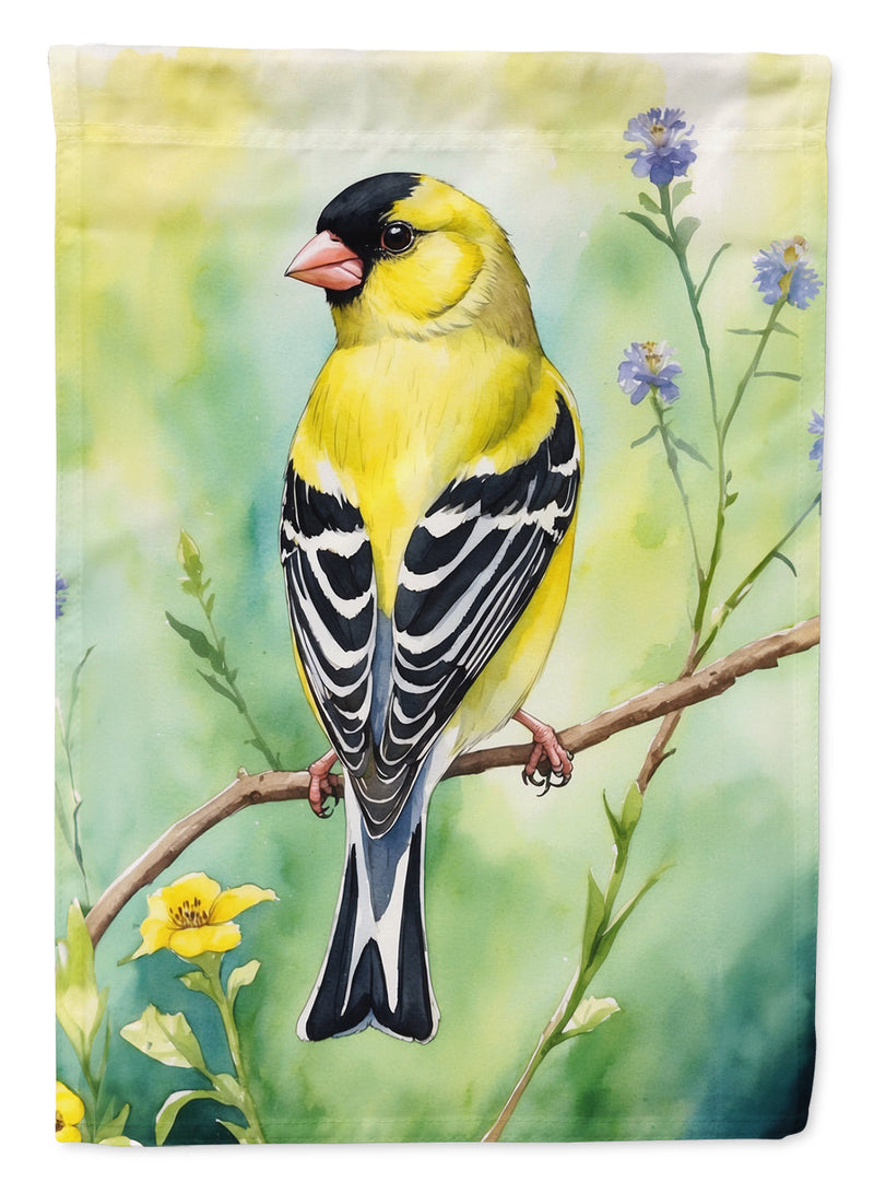 American Goldfinch Garden Flag –  Garden Flag by Caroline's Treasures