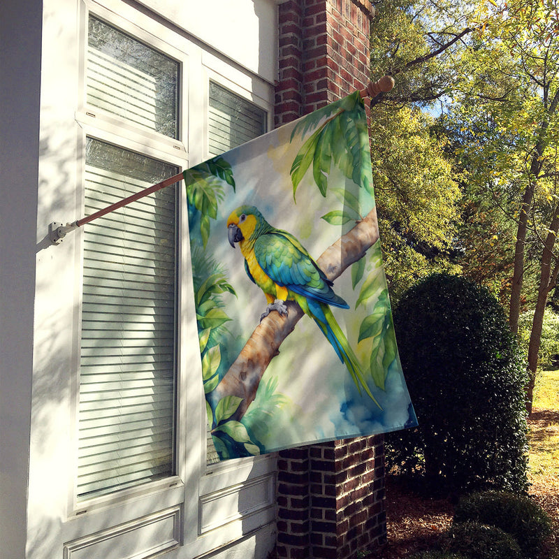 Yellownaped Amazon Parrot House Flag