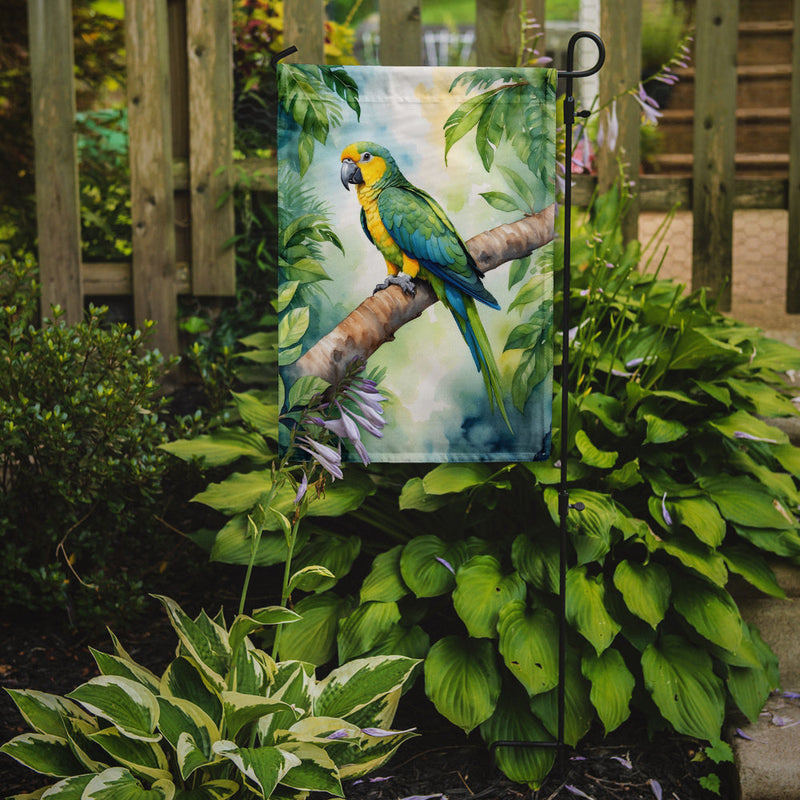 Yellownaped Amazon Parrot Garden Flag