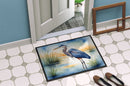 Blue Heron Emerging as the day fades Doormat-24x36 Indoor / Outdoor Rug | Made in USA