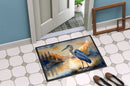 Blue Heron in the Golden Hour Doormat-24x36 Indoor / Outdoor Rug | Made in USA