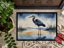 Blue Heron Barely Lit Sky Doormat - 18X27 Indoor / Outdoor Rug | Made in USA