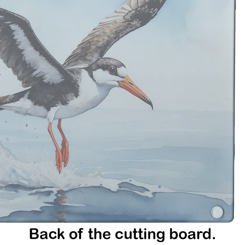 Black Skimmer Glass Cutting Boards – Durable, Decorative Kitchen Art
