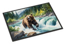 Alaskan Wilderness Grizzly Bear Doormat-24x36 Indoor / Outdoor Rug | Made in USA