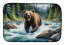 Alaskan Wilderness Grizzly Bear Dish Drying Mat