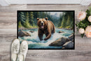 Alaskan Wilderness Grizzly Bear Doormat