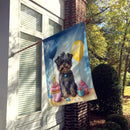 Affenpinscher Happy Birthday House Flag