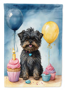 Affenpinscher Happy Birthday House Flag