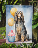 Afghan Hound Happy Birthday Garden Flag –  Garden Flag by Caroline's Treasures