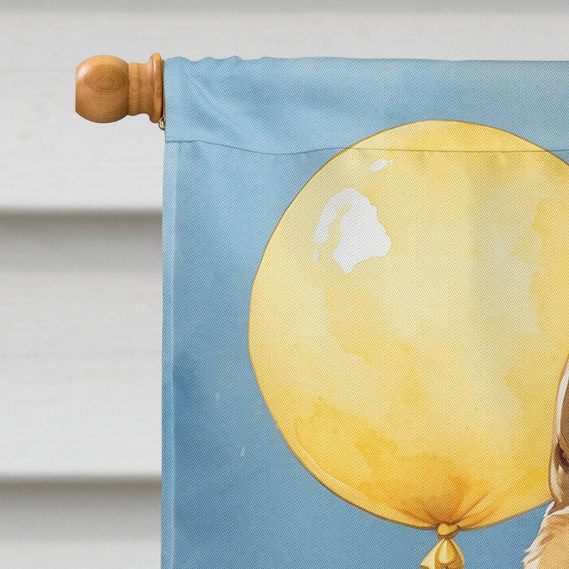 Akita Happy Birthday House Flag