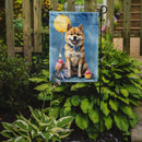 Akita Happy Birthday Garden Flag –  Garden Flag by Caroline's Treasures