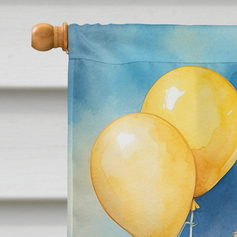 Alaskan Malamute Happy Birthday House Flag