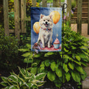 American Eskimo Happy Birthday Garden Flag –  Garden Flag by Caroline's Treasures