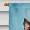Boston Terrier Happy Birthday House Flag