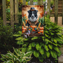 Border Collie Thanksgiving Garden Flag