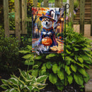 Akita Halloween Trick or Treat Garden Flag