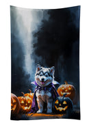 Alaskan Malamute Puppy Halloween Kitchen Towel