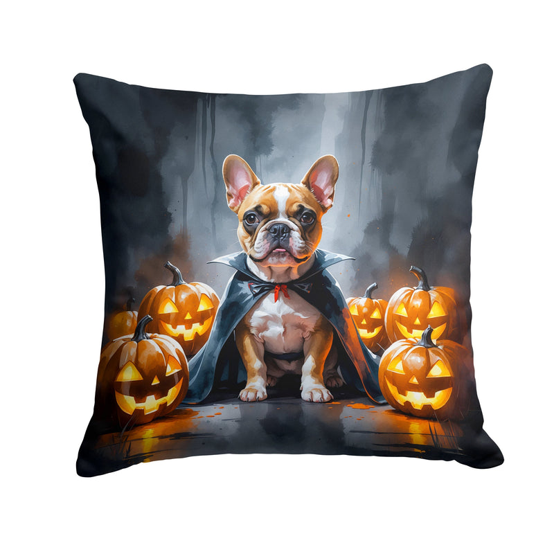 French Bulldog Puppy Halloween Throw Pillow