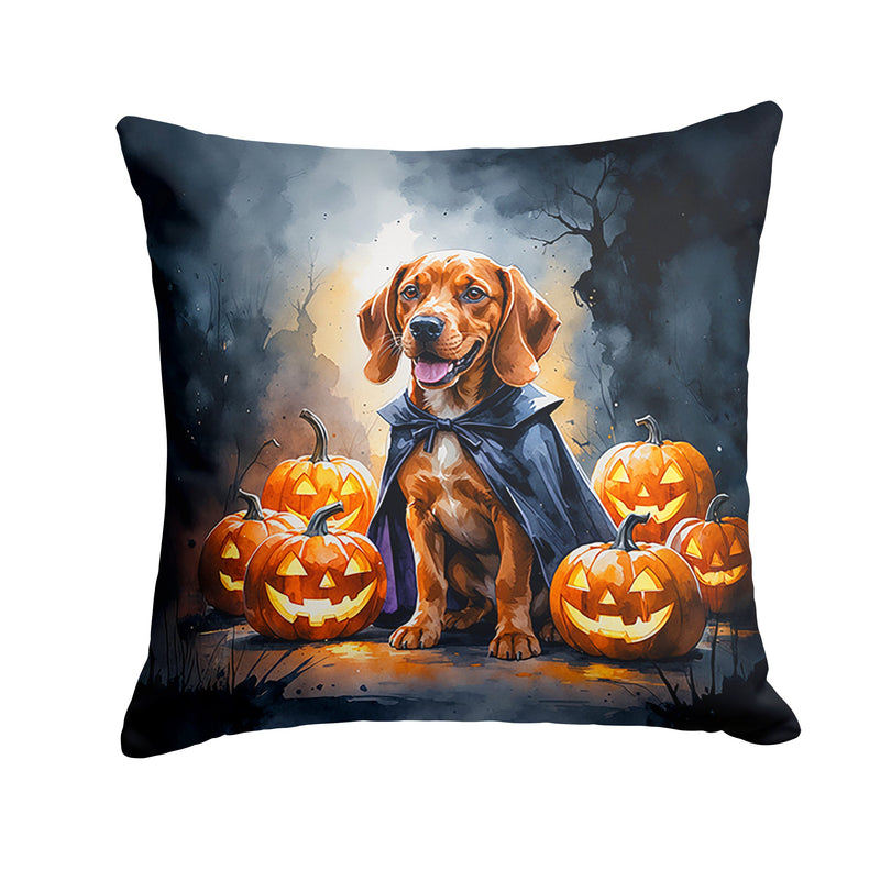Vizsla Puppy Halloween Throw Pillow