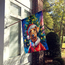 Airedale Terrier Christmas House Flag