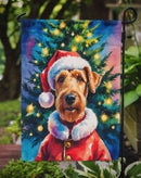 Airedale Terrier Christmas Garden Flag