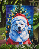 American Eskimo Christmas Garden Flag