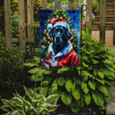 Black Labrador Retriever Christmas Garden Flag