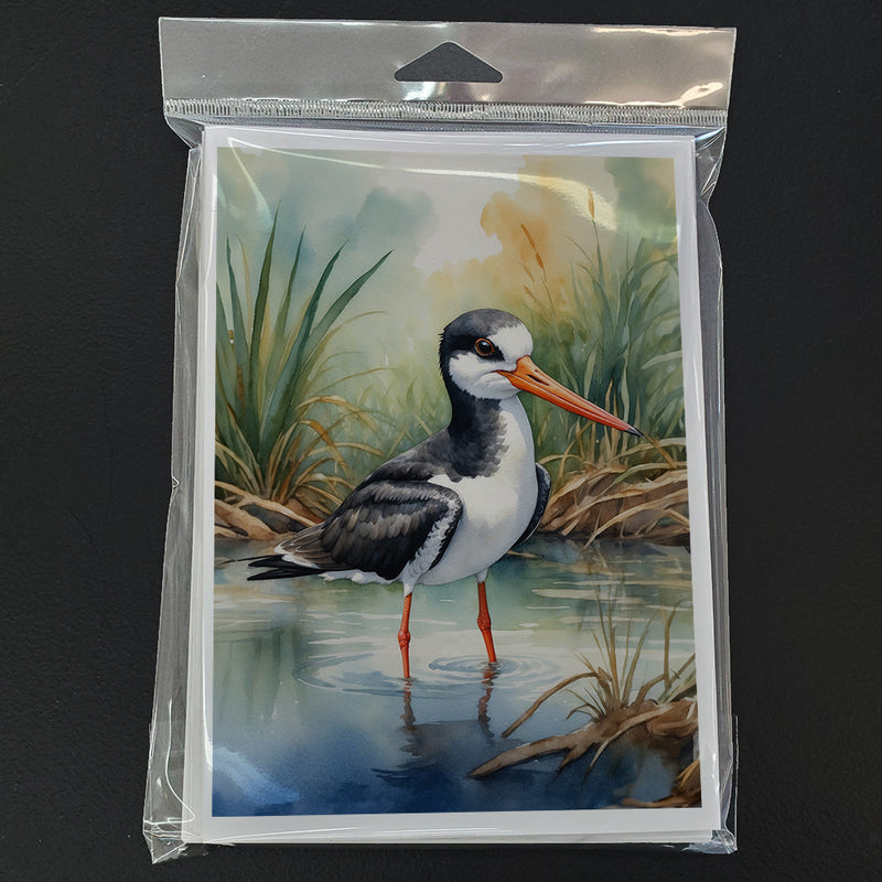 Black Skimmer Bird Greeting Cards Pack of 8
