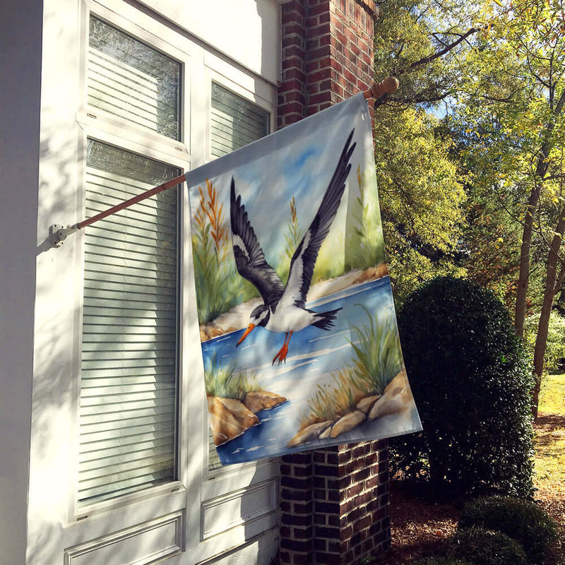 Black Skimmer Bird House Flag