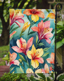 Alstroemerias Flowers Garden Flag
