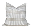 Dash Dot Pillow Cover in Chalk, Walter G Pillows, Decorative Throw Pillows