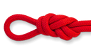1/2" Double Braid Red Shorts by ROPE.com