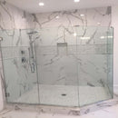 White 11x12 Polished Penny Round Bianco Carrara Marble Mosaic Tile (5 pack, 4.82 sq ft/case)