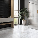 Bianco Dolomiti Honed Marble Tile