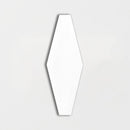 Blanco Real Glossy Longest Hexagon Ceramic Tile