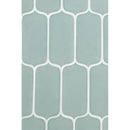 Sage Glossy Tear Field Ceramic Tile