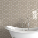 Acorn Glossy Hexagon  Ceramic Tile