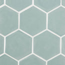 Sage Glossy Hexagon  Ceramic Tile