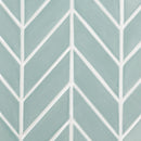 Sage Glossy Chevron Ceramic Tile