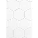 Cotton Matte Hexagon  Ceramic Tile