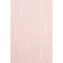 Blush Glossy Picket Ceramic Tile