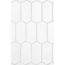 Cotton Matte Picket Ceramic Tile