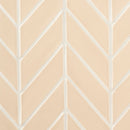 Caramel Glossy Chevron Ceramic Tile