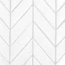 Cotton Matte Chevron Ceramic Tile