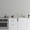 Pebble Glossy Longest Hexagon Ceramic Tile