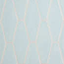 Seafoam Glossy Longest Hexagon Ceramic Tile