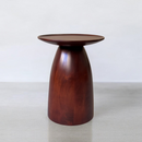 Dome Side Table – Walnut